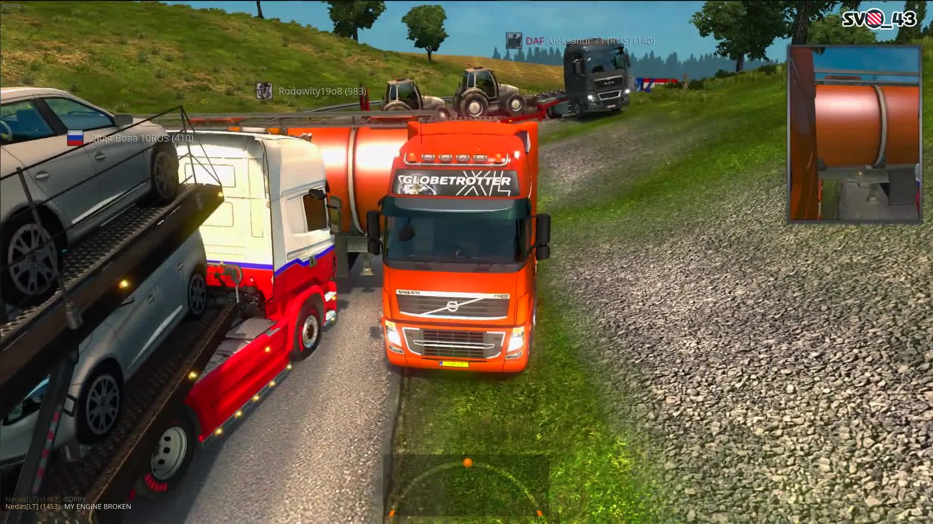 Дорога Дураков (первая песня про ETS 2)