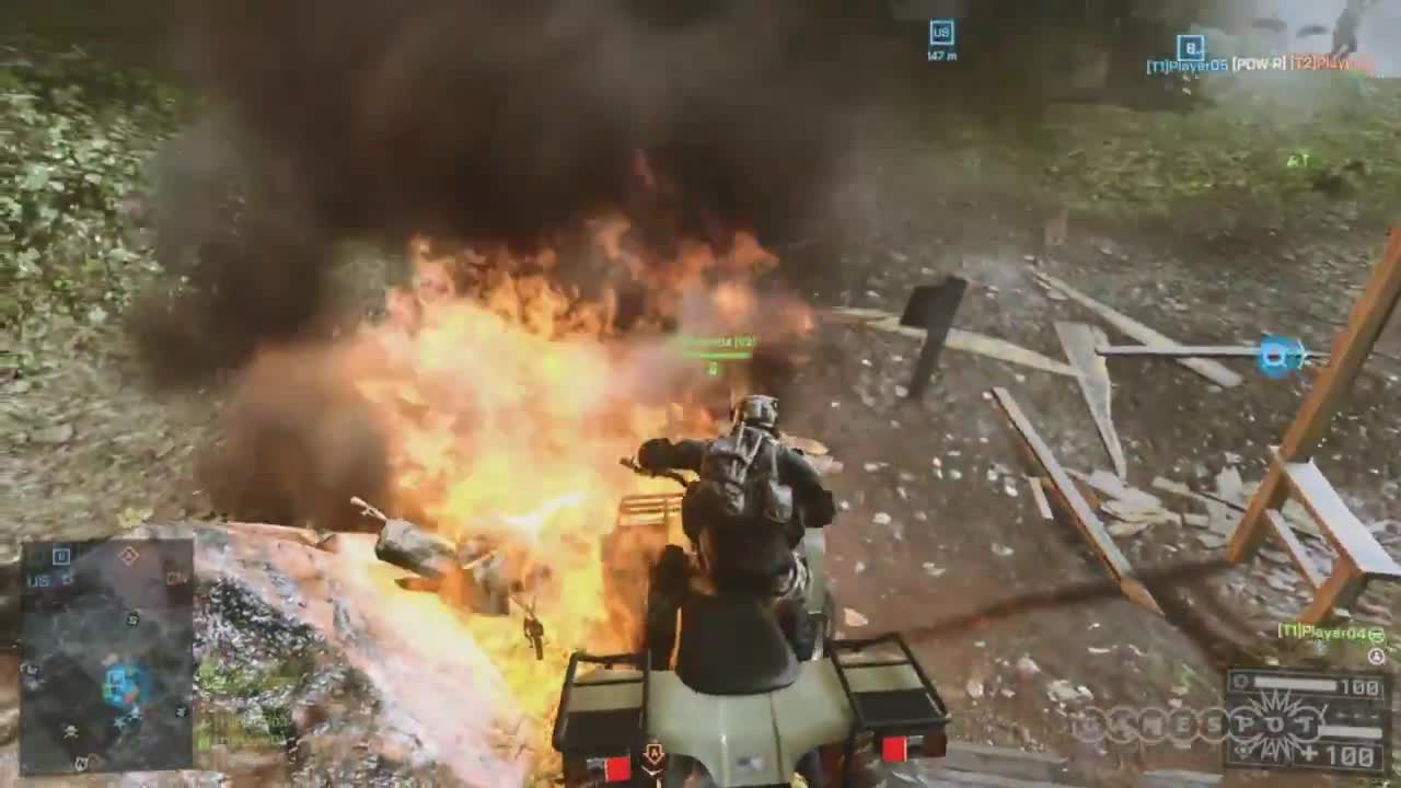 Battlefield 4 China Rising "Геймплей карты Guilin Peaks"