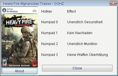 Heavy Fire - Afghanistan: Трейнер/Trainer (+4) [1.0] {GGHZ}