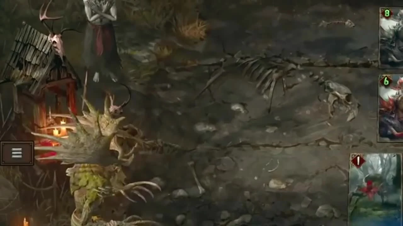 Новый мрачный Гвинт без серебряных карт и в 2 полосы - Gwent: Homecoming