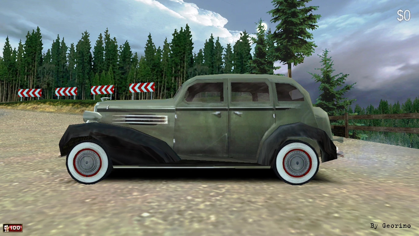 Mafia: The City of Lost Heaven "Schubert Extra Six Fordor с багажником - версия 1.0"