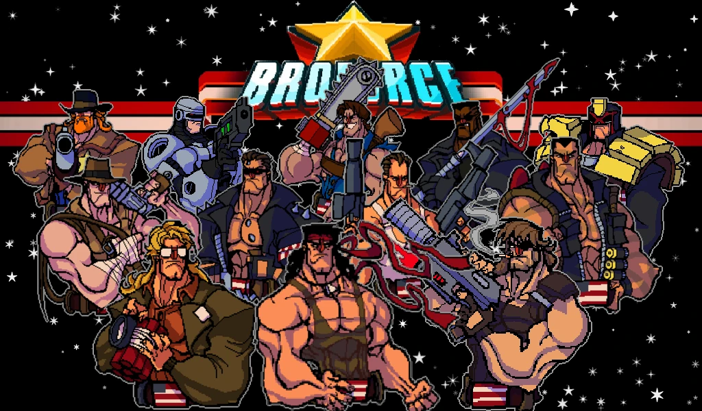 Broforce "Демо (Одна из первых бета версий игры)"