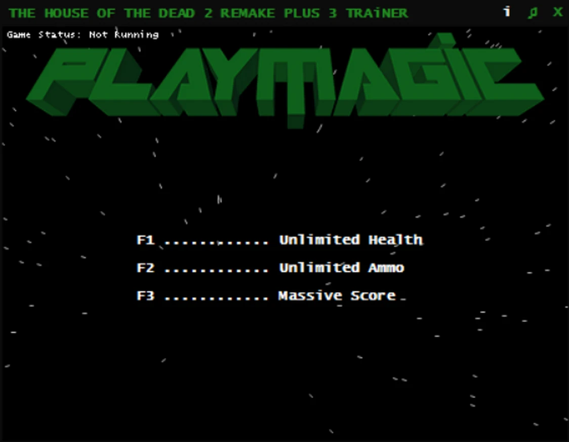 THE HOUSE OF THE DEAD 2: Remake "Трейнер +3" [FLT] {PLAYMAGiC}