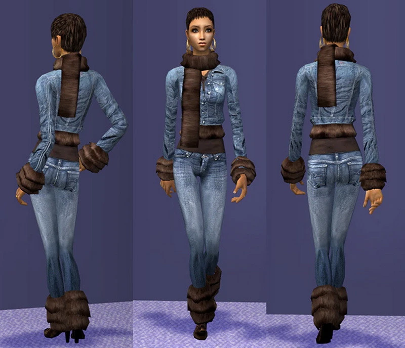 The Sims 2 ''Мужская и женская одежда для стандартных фигур - часть 3''