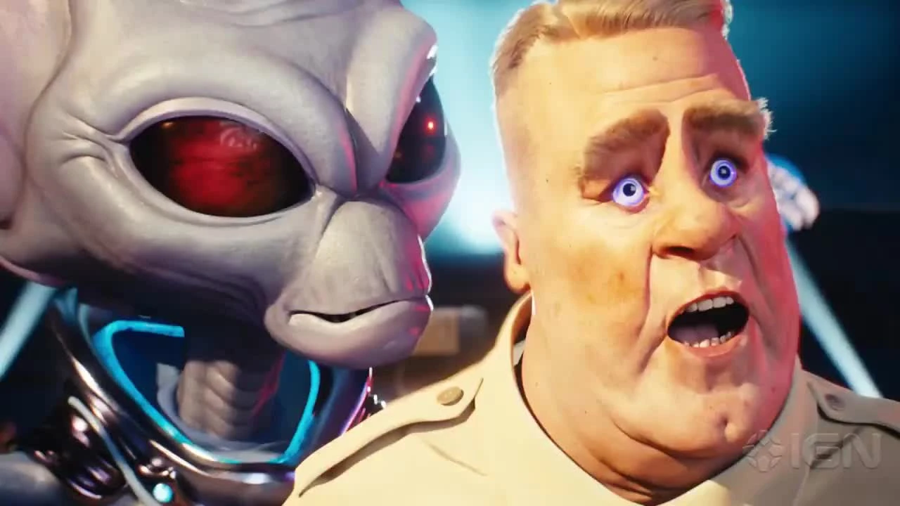 Анонсирующий трейлер и скриншоты ремейка Destroy All Humans!