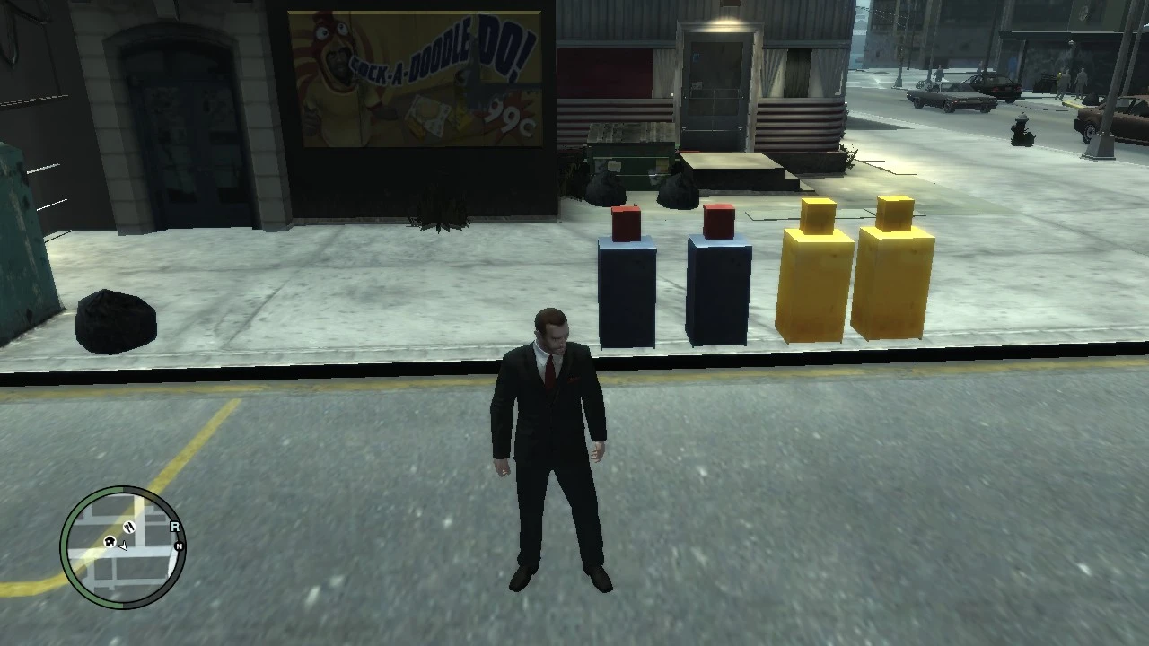 Grand Theft Auto 4 "Дорогой костюм"