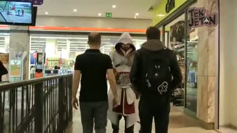 Пародия на Эцио из Assassin's creed BrotherhooD