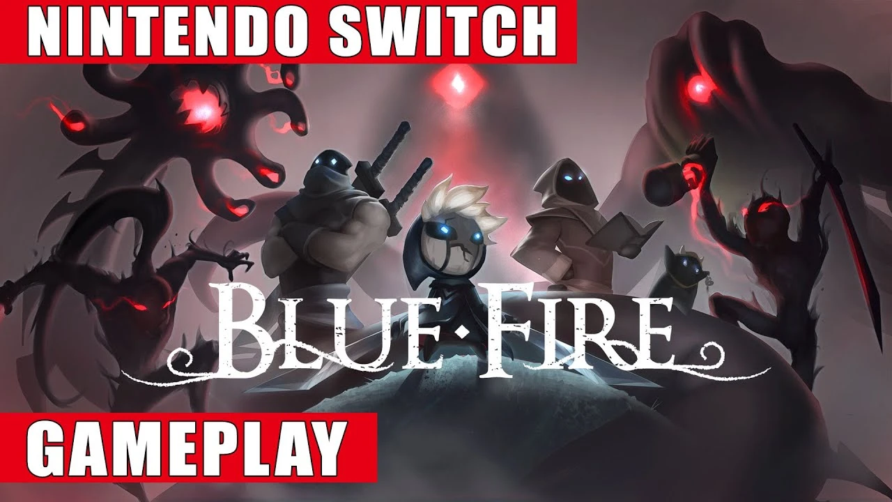 Видео игрового процесса экшен-платформера Blue Fire