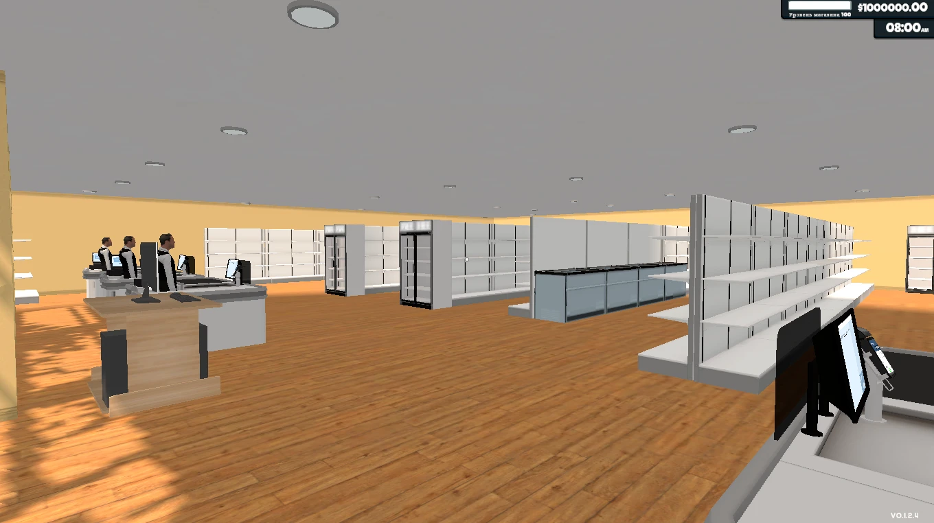 Supermarket Simulator "Сохранение - Магазин Пятёрочка" [0.12.4]