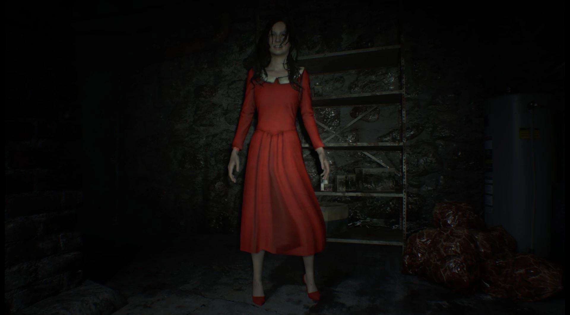 Resident Evil 7 "Мия в красном платье"