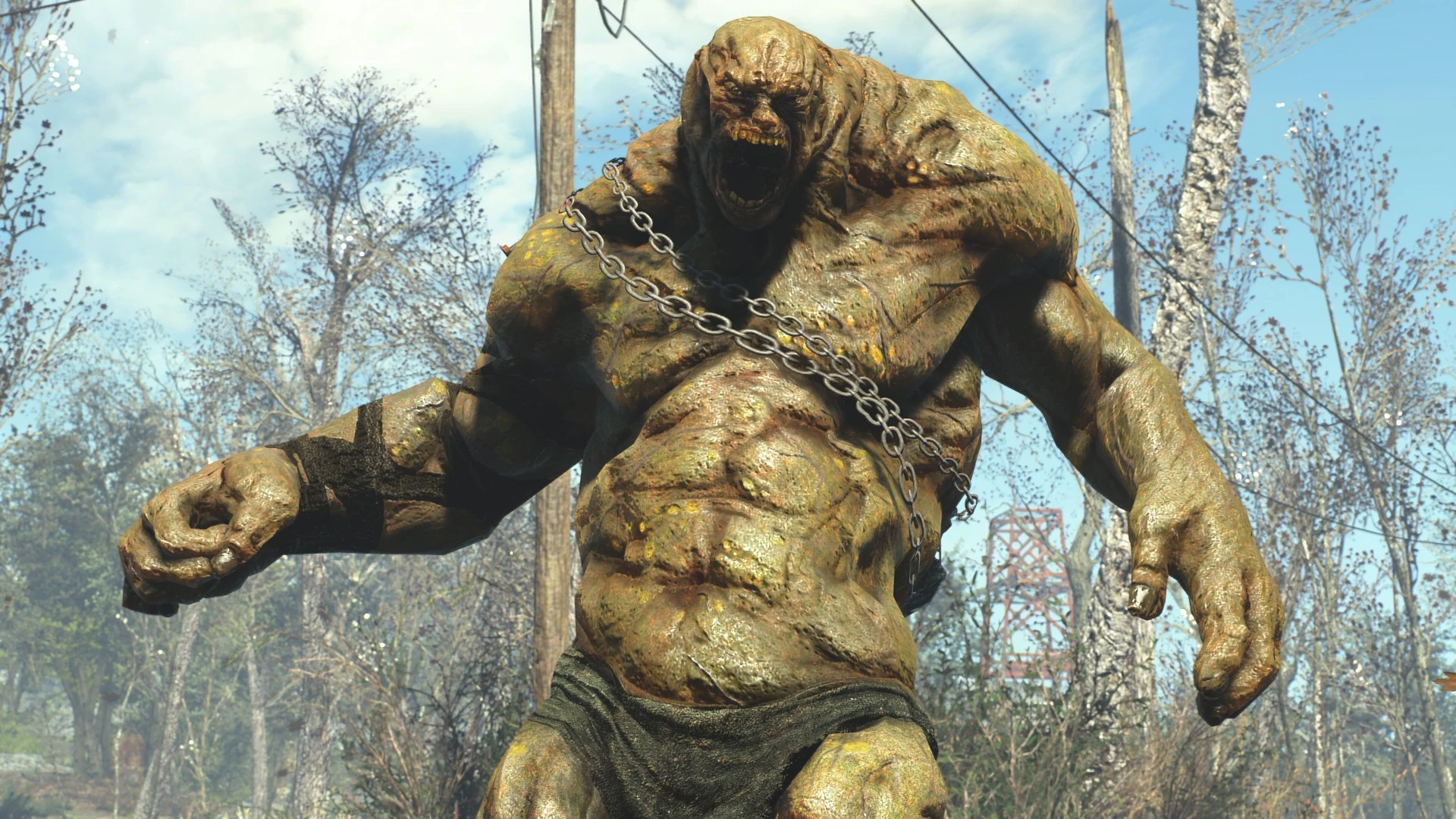 Fallout 4 "Супермутант-бегемот в 4К"