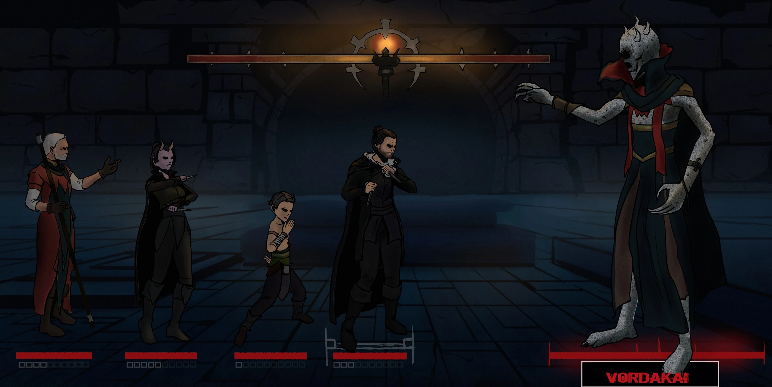 Патфайндер в стиле Даркест Данжеон