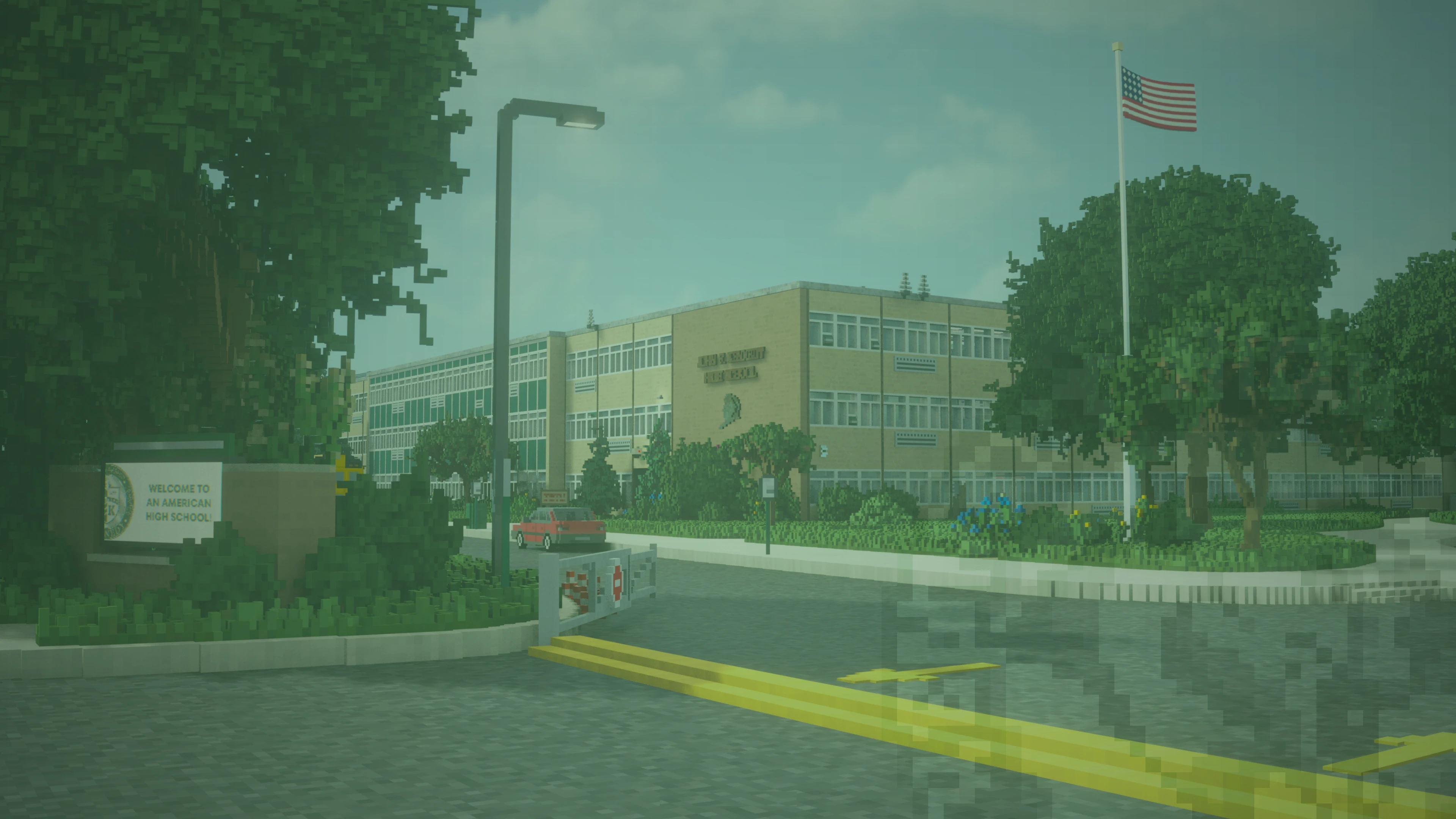 Teardown "Карта An American High School v1.21"