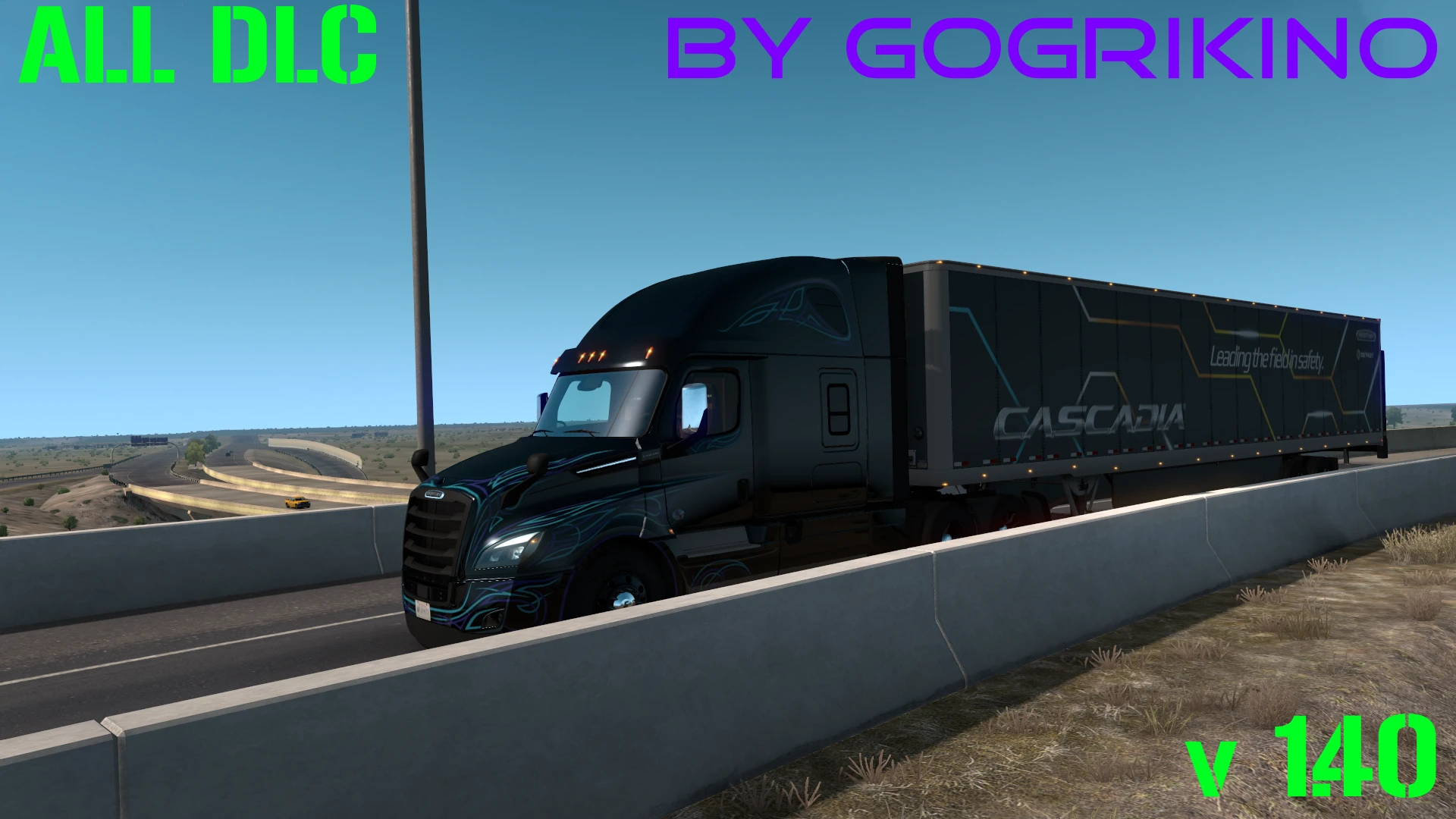 American Truck Simulator: Сохранение/SaveGame [100% Дорог / Все DLC / v1.40]