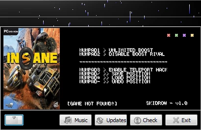 Insane 2: Трейнер / Trainer (+3)  [1.0] {Cheatnova}