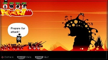 Patapon - барабанная стратегия