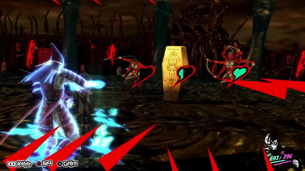 Persona 5 - Все уникальные скиллы (DLC)