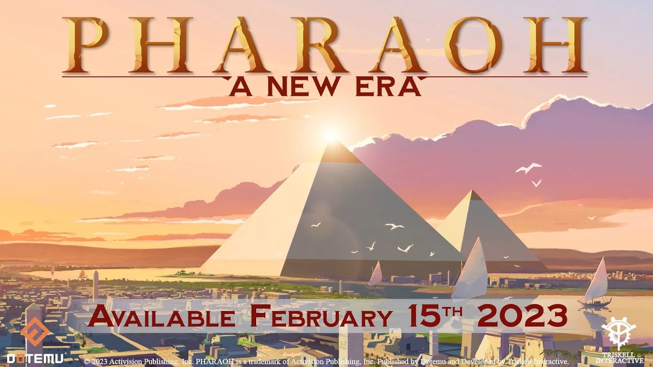 Новый трейлер ремейка градостроительного симулятора Pharaoh: A New Era раскрывает дату выхода