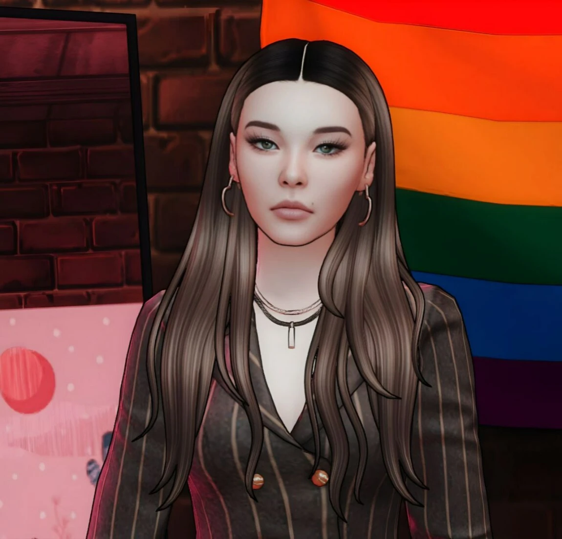 The Sims 4 "Арин Листер II CC II"