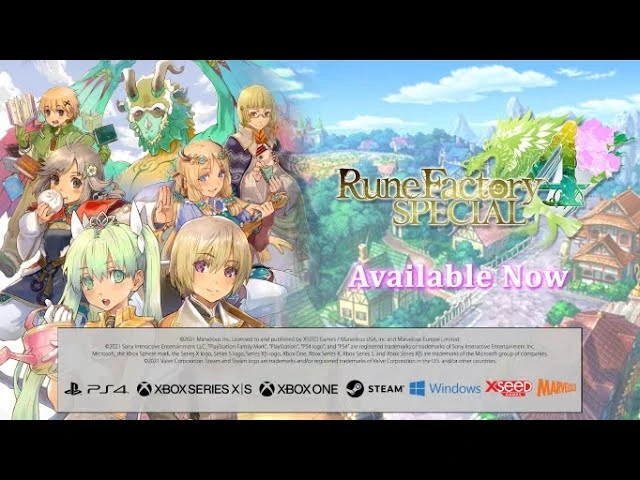 Состоялся релиз Rune Factory 4 Special
