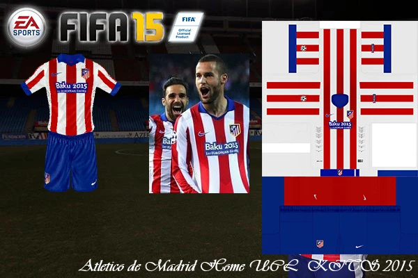 FIFA 15 "Atletico de Madrid Home UCL kit 2015"