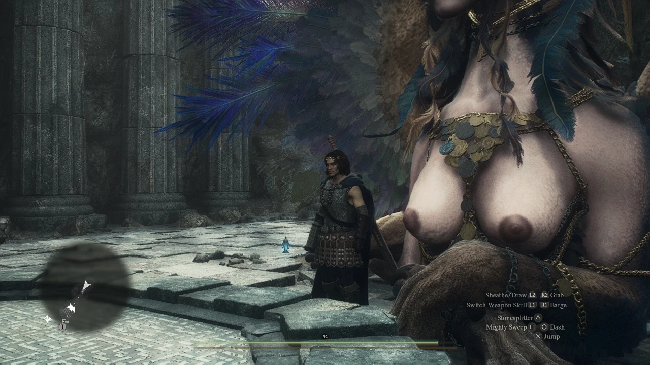 Dragon's Dogma 2 "Соски у Сфинкса"