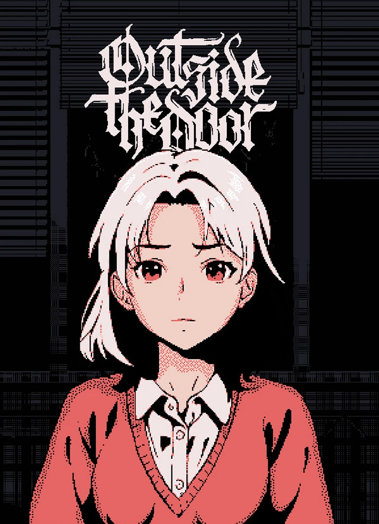 outside the door