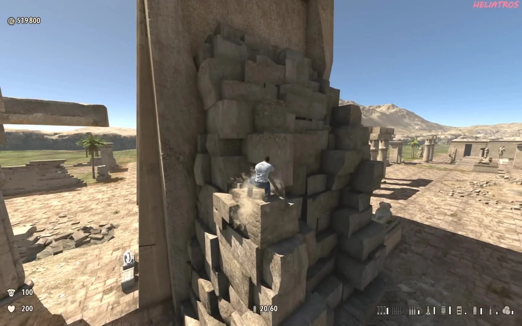 Нахождение всех секретов Serious Sam 3: Жемчужина Нила. Уровень 3 (7 секретов)