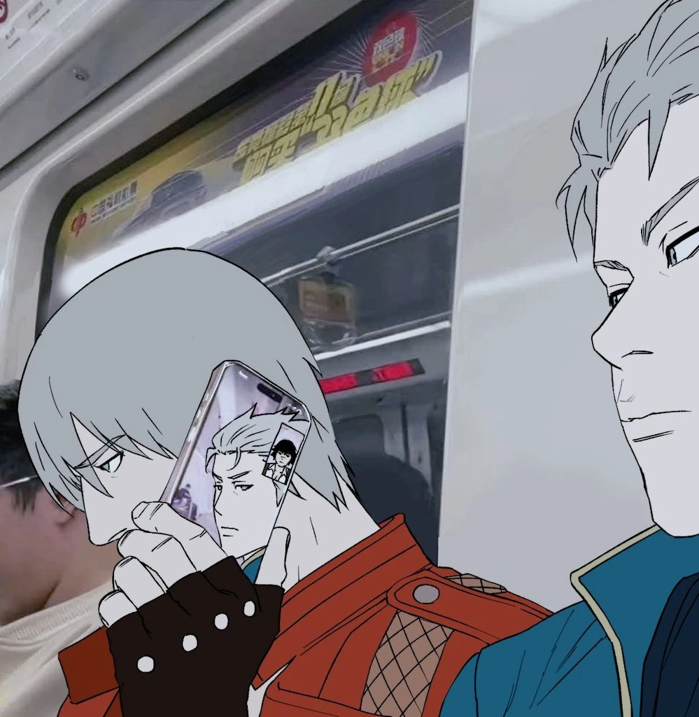 Данте даже не знает как правильно использовать видеозвонок через смартфон