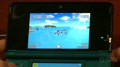 PilotWings Resort "On the Rocks"