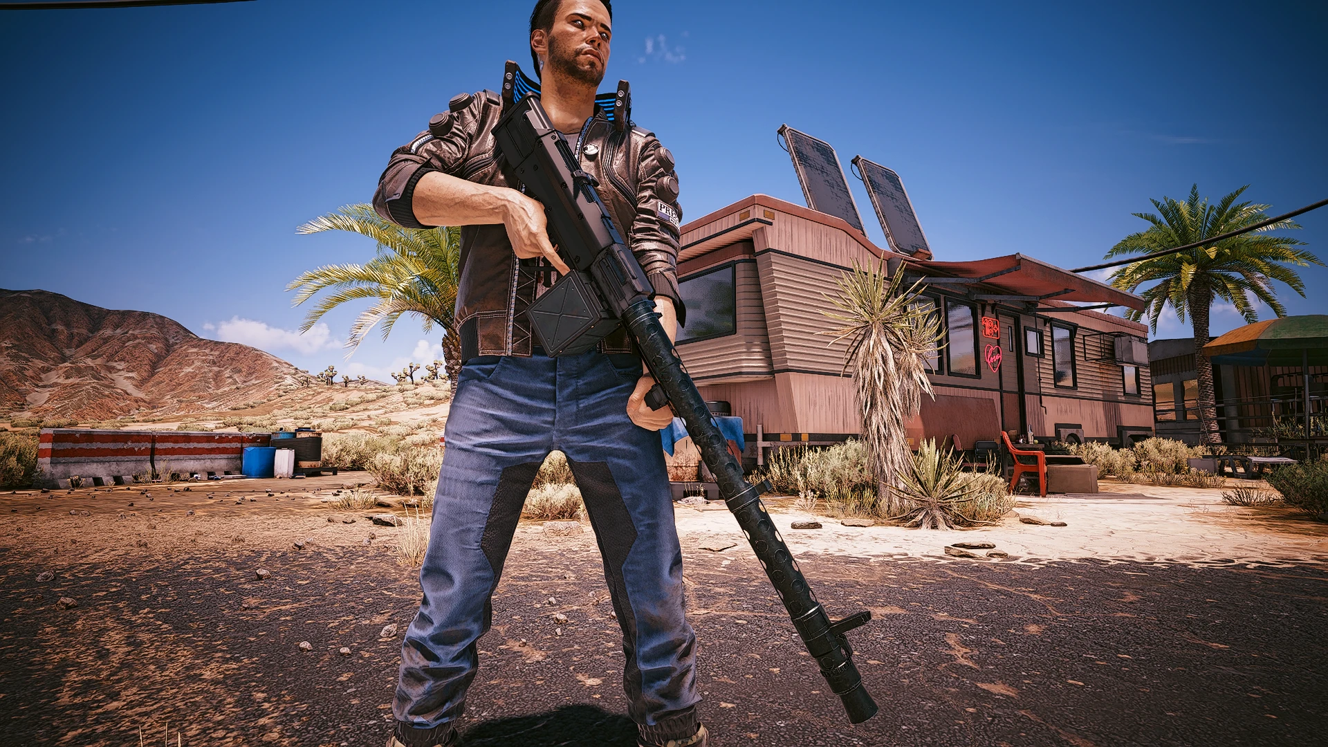 Cyberpunk 2077 "Набор Оружия - Militech LMG Pack"