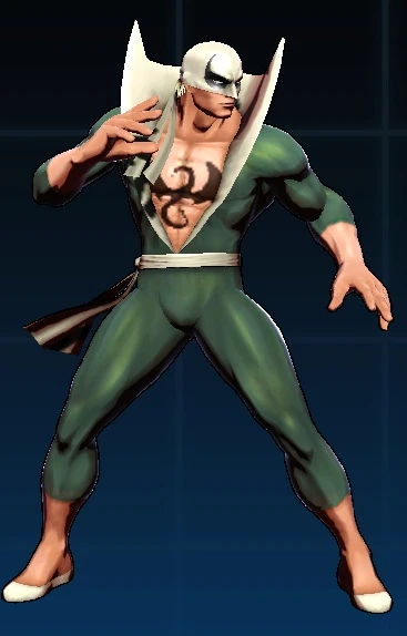 Ultimate Marvel vs. Capcom 3 "Iron Fist green-white"
