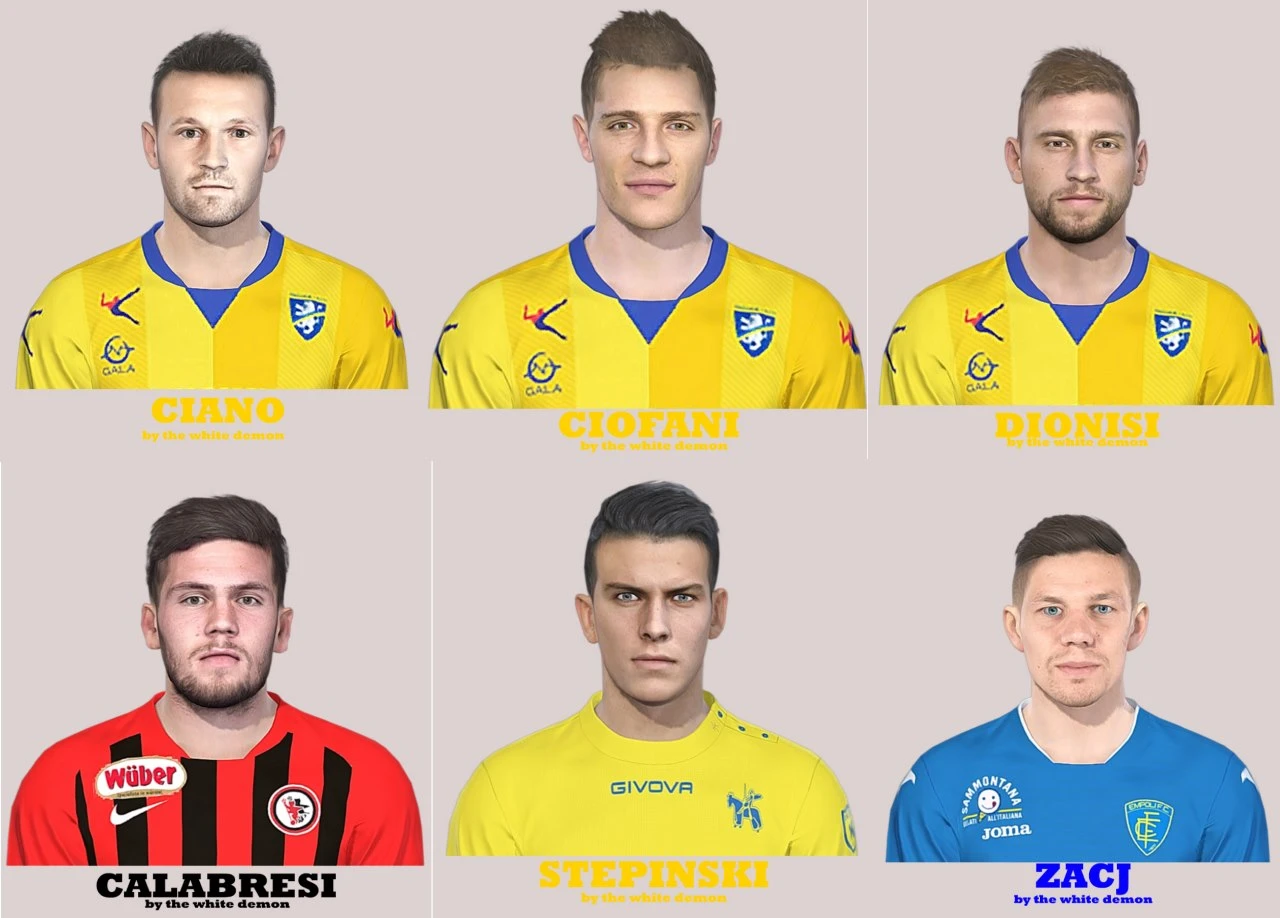 PES 2019 "Mini Facepack by The White Demon"