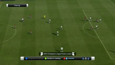 PES 2012 "Гол через себя"