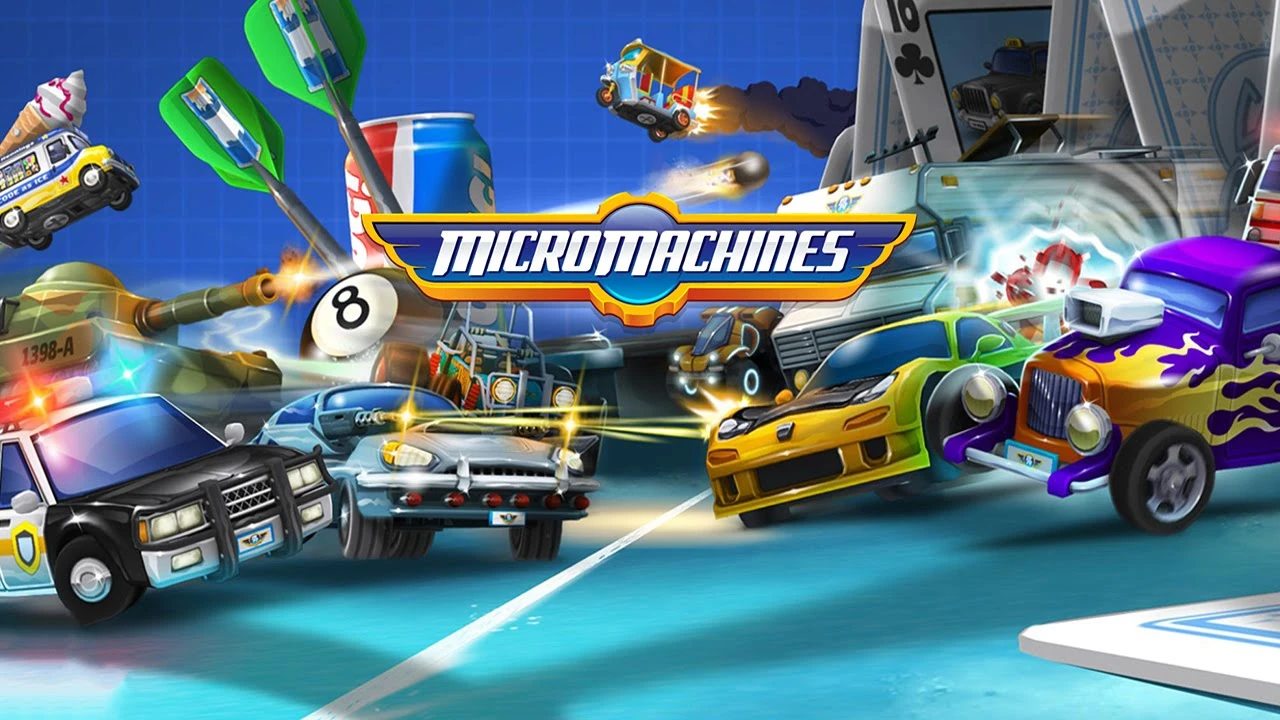 Трейлеры и запись игрового процесса Micro Machines World Series