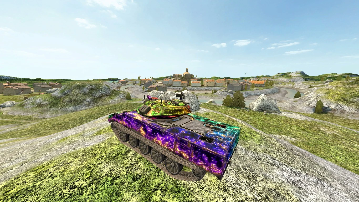 World of Tanks Blitz "Sheridan-Токсик"