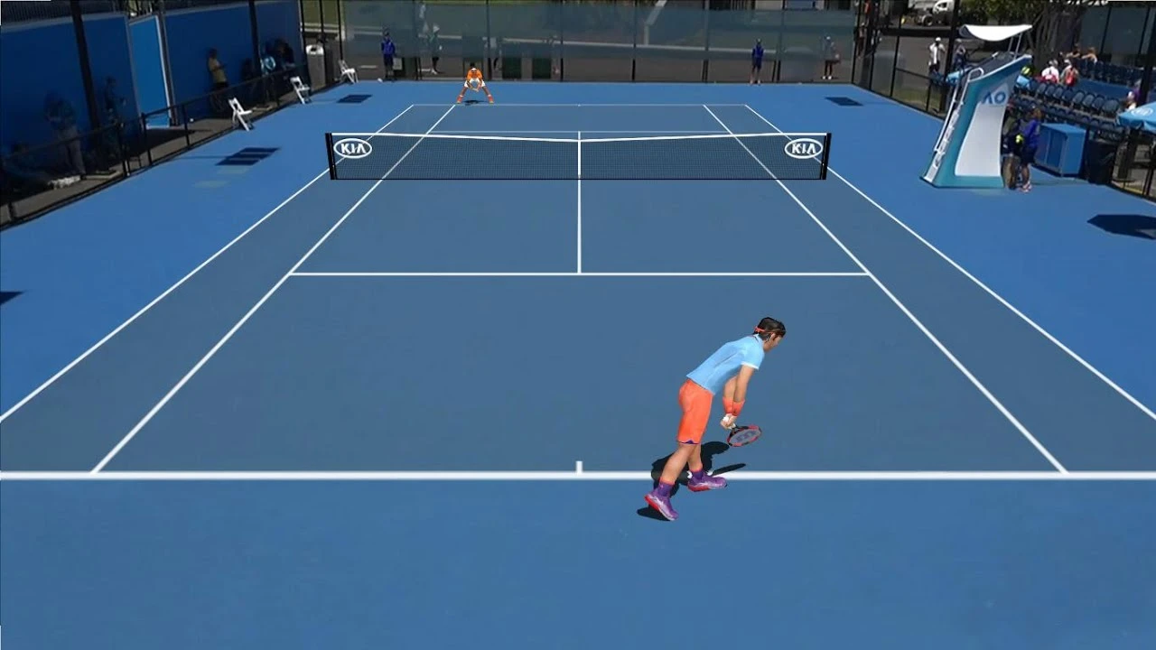Появился трейлер AO Tennis