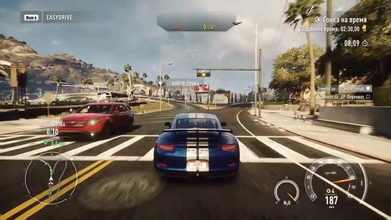 Need for Speed: Rivals: Гонка под красивую музыку...