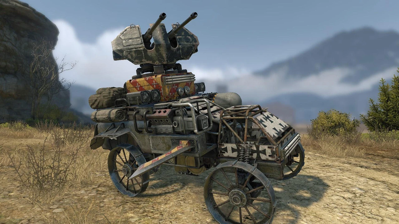 В Crossout появились Рыцари и привезли новое оружие