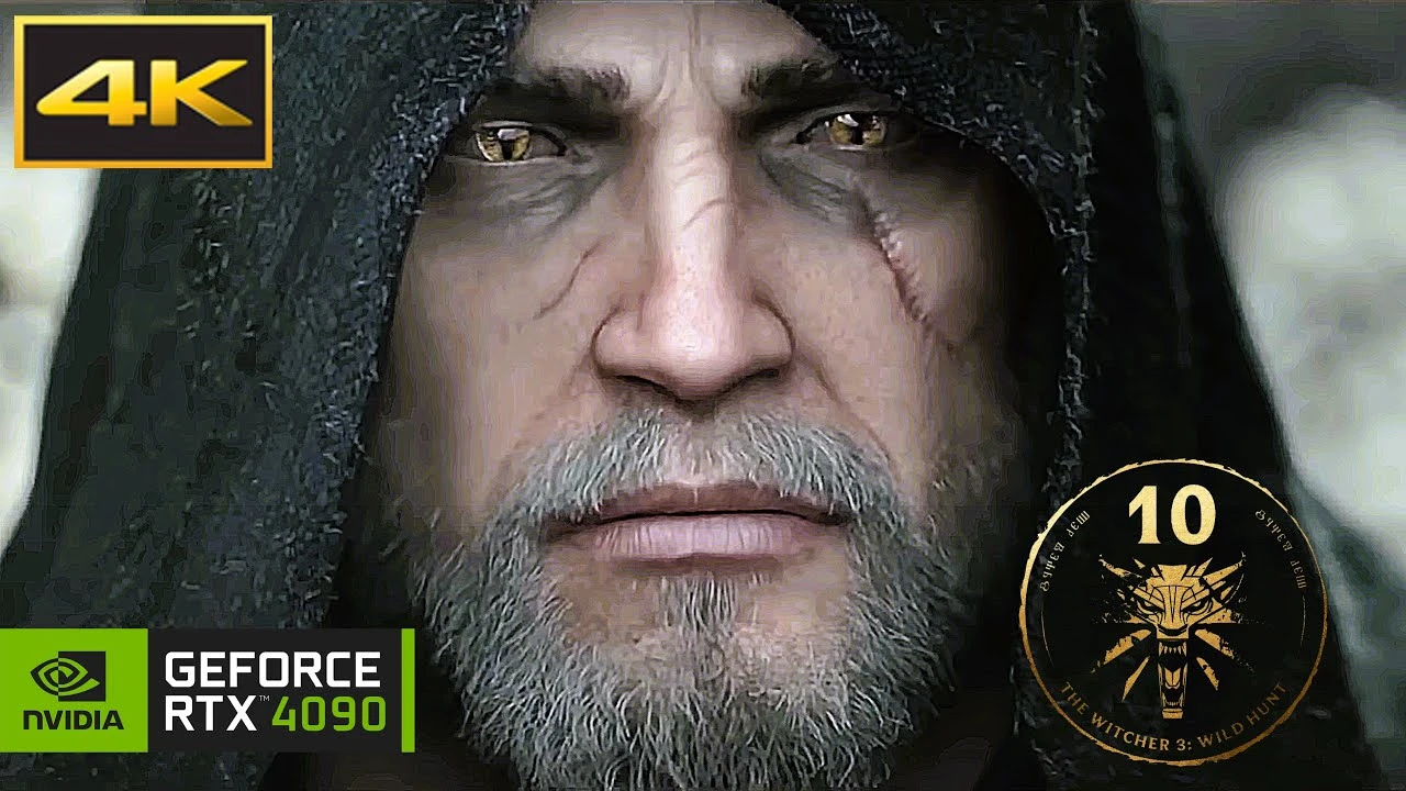 The Witcher 3 с 200 модами и RTX 4090 - культовая RPG с новой графикой
