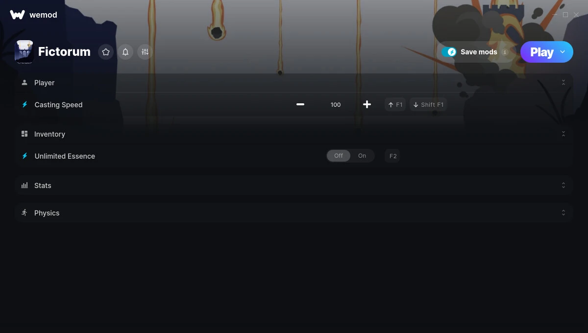 Fictorum "Трейнер +7" [UPD: 26.07.2025] {MrAntiFun / WeMod}
