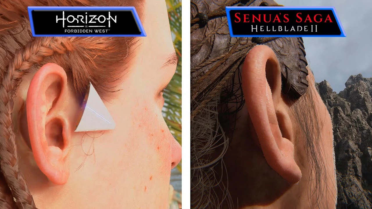 Графику Senua's Saga: Hellblade 2 сравнили с Horizon Forbidden West