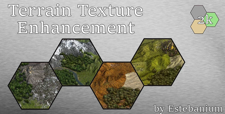Sid Meier's Civilization 5 "Новые текстуры [Terrain Texture Enhancement 2k] V11"