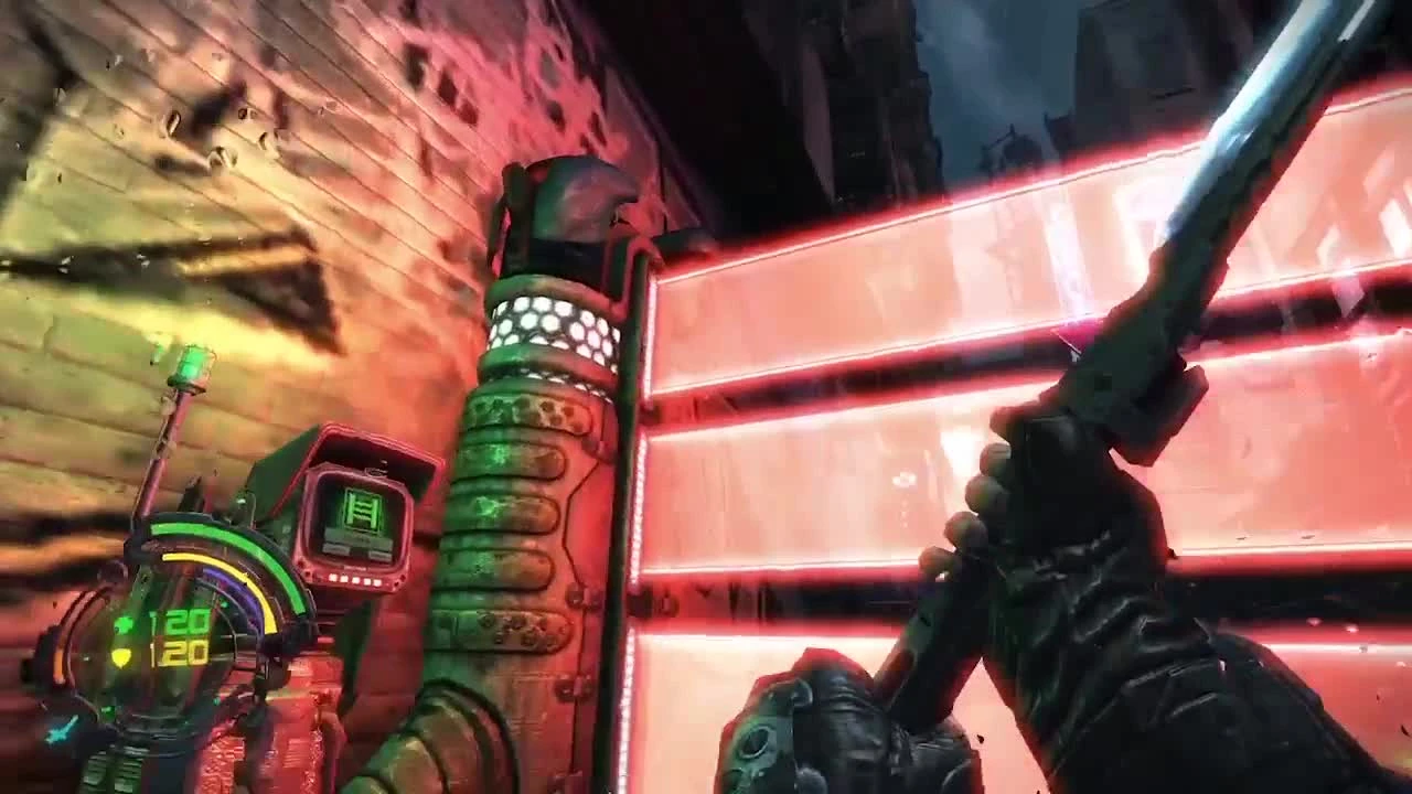 15 минут геймплея Hard Reset Redux