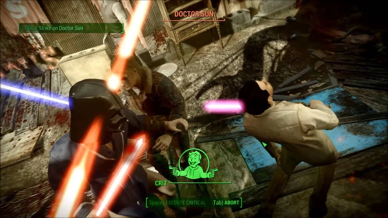 Fallout 4 "Lightsaber Renew (Световой меч - Обновлено)"