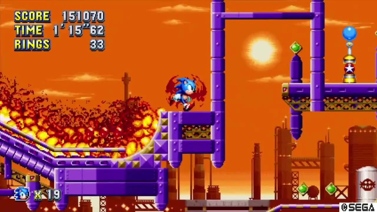 Sonic Mania - Прохождение #5 (Sonic)
