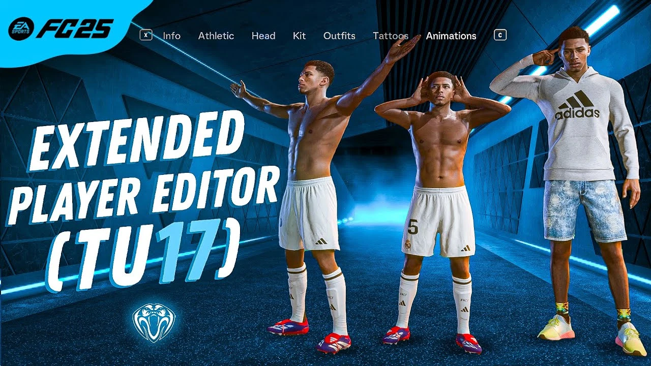 FC 25 "Редактор игроков - Extended Player Editor" [TU17] {ViP3eR}