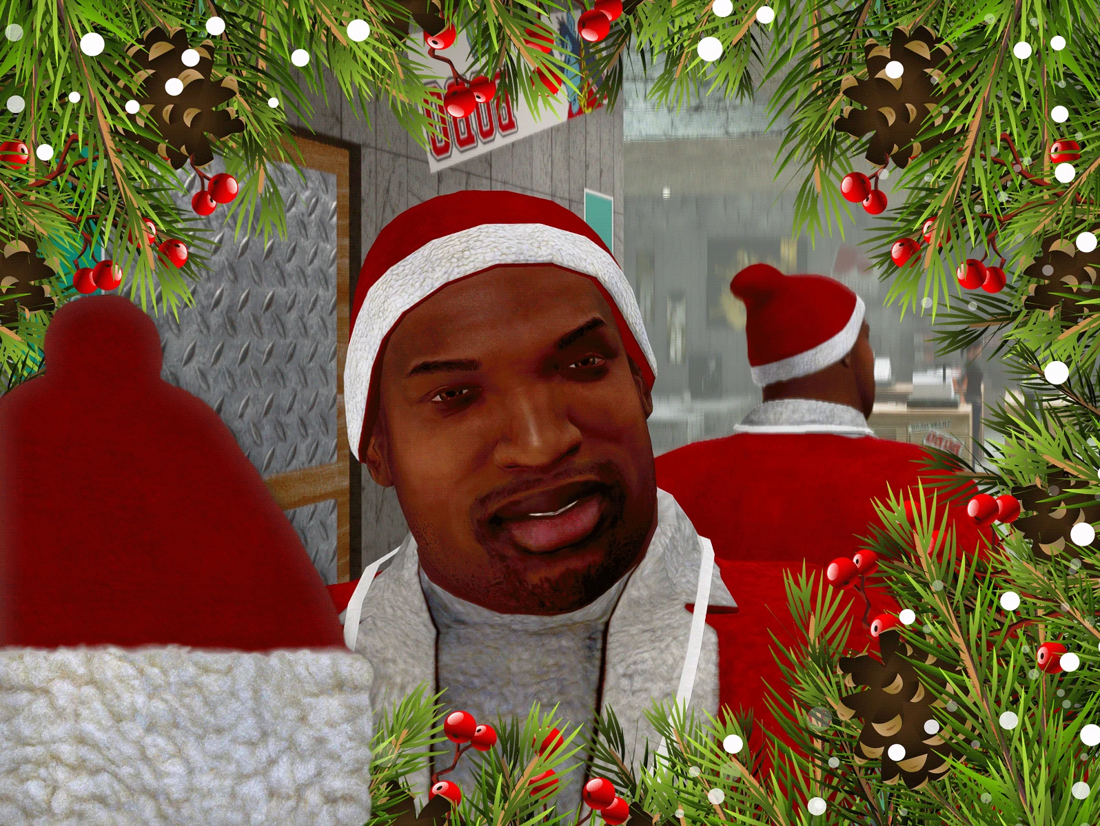 Grand Theft Auto: The Trilogy (San Andreas) "Рождество"