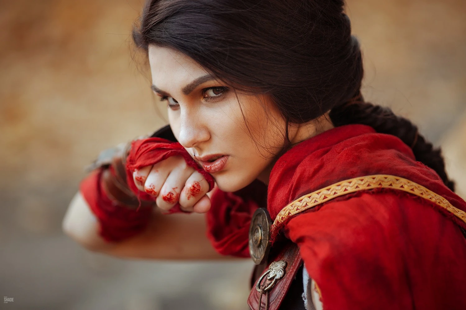 Косплей Кассандры из Assassin's Creed: Odyssey