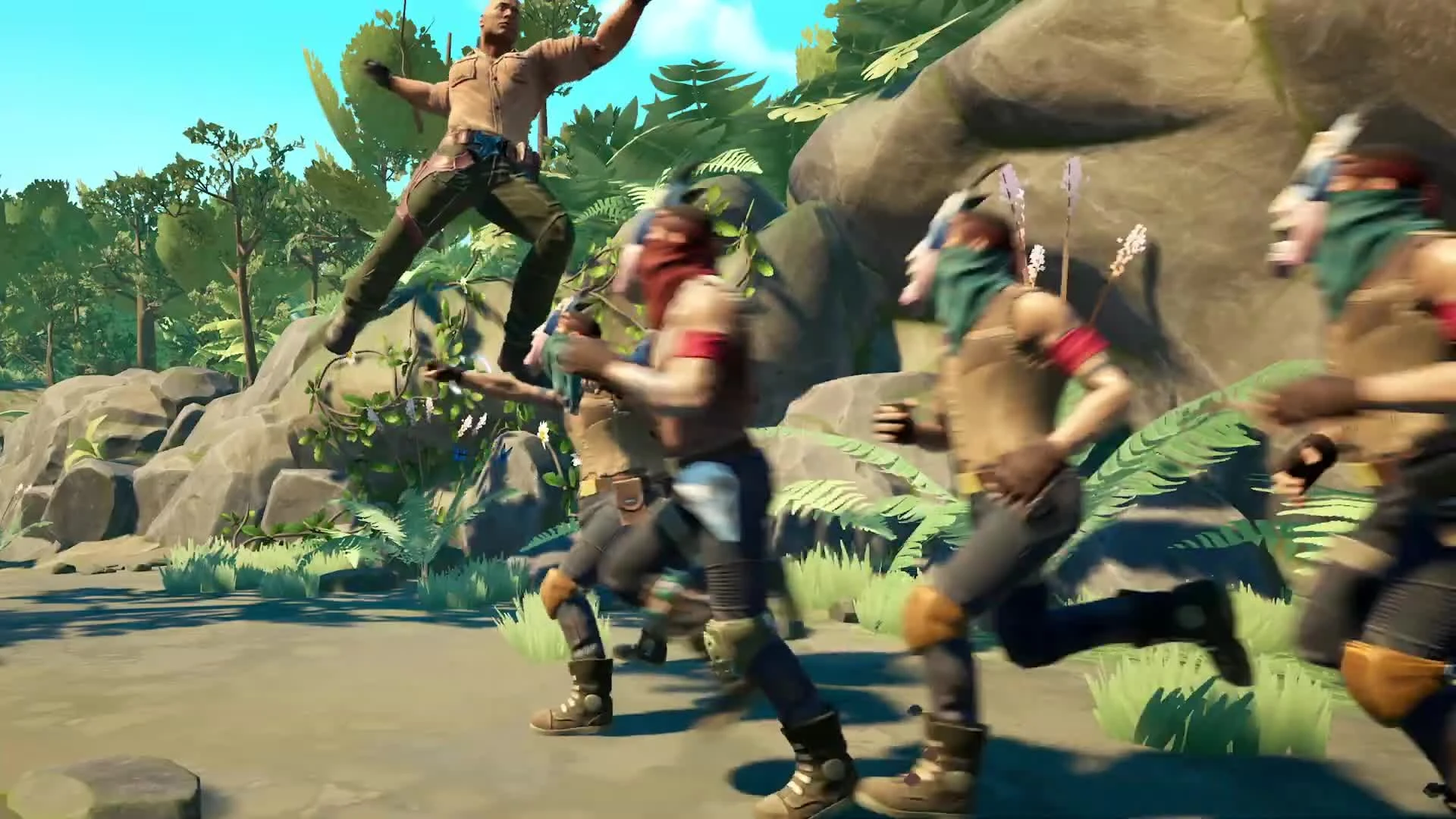 Релизный трейлер Jumanji: The Video Game (субтитры)